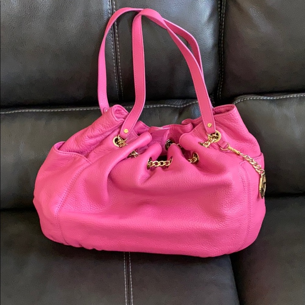 MK Fuchsia mid-size purse